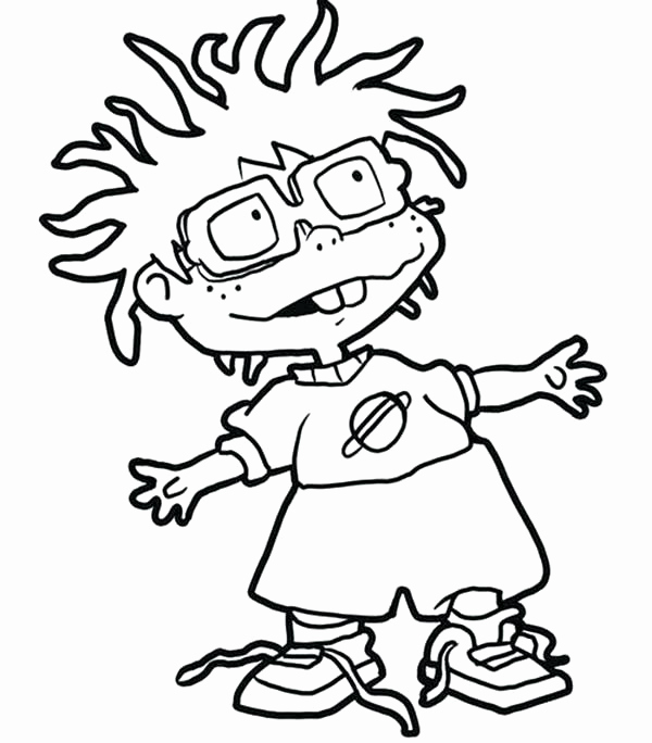 600x684 Rugrats Coloring Pages Rugrats Tommy Coloring Pages