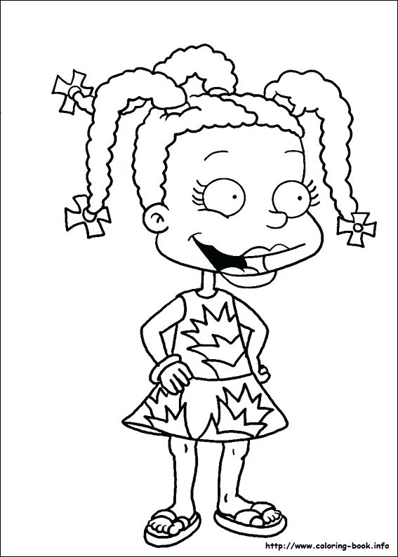 567x794 Rugrats Coloring Pages