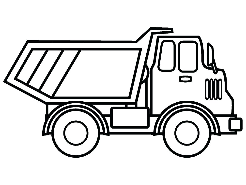 1000x750 Tonka Truck Coloring Pages Free Printable Download