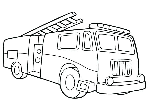 600x450 Printable Truck Coloring Pages Fire Truck Coloring Pages Printable