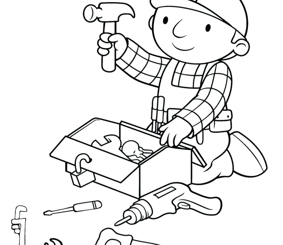922x800 Tool Coloring Pages Amazing Construction Tools Coloring Pages New