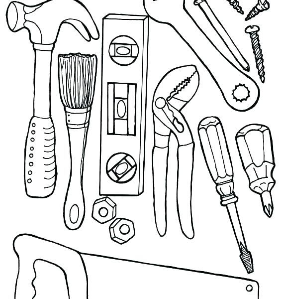 567x600 Construction Colouring Book Printable Coloring Tools Coloring