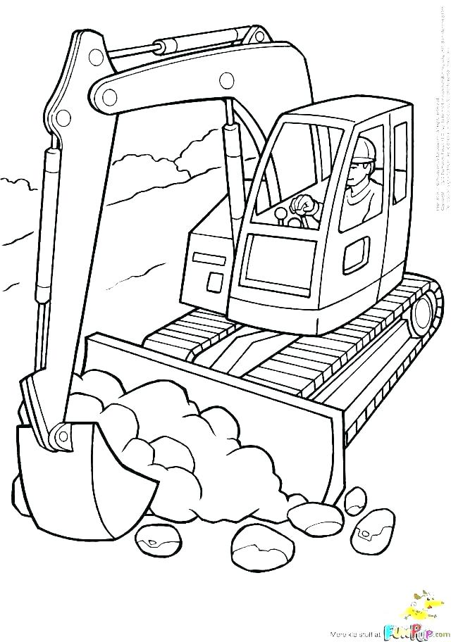 640x912 Construction Coloring Pages Construction Coloring Page