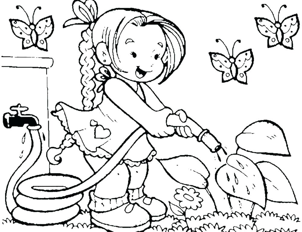 1000x769 Coloring Pages Kitchen Utensils Tools Sheet Blog Carpenter Garden