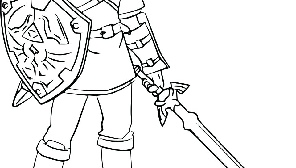 960x544 Toon Link Coloring Pages Click To See Printable Version Of Link