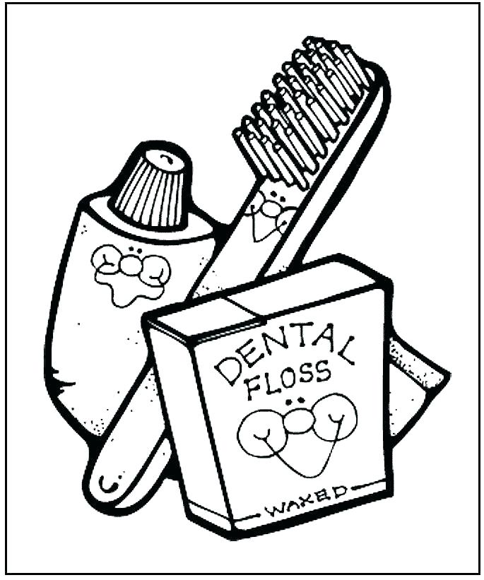 685x821 Dental Coloring Sheets Teeth Coloring Pages For Kids Printable