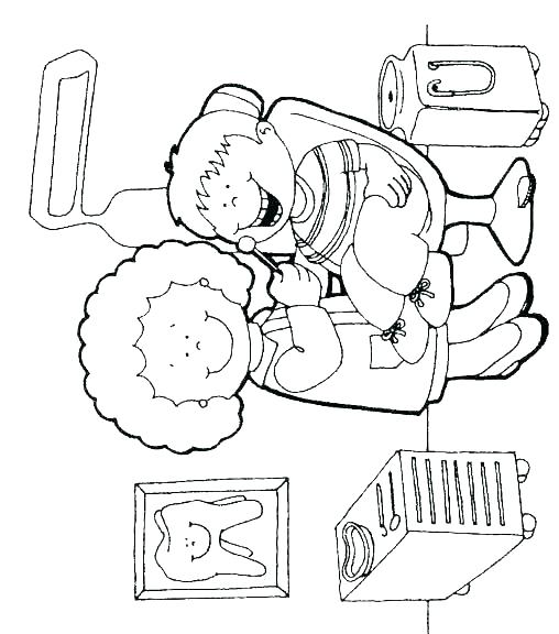 508x576 Ingenious Dentist Coloring Pages Teeth For Preschoolers Teeth