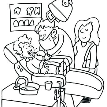 350x350 Teeth Coloring Page Tooth Color Page Dental Coloring Pages