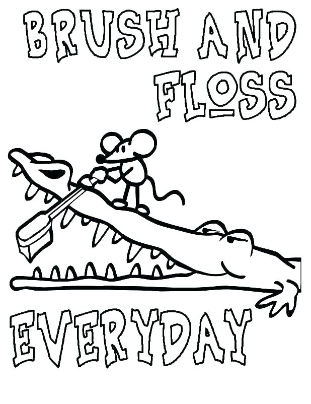 618x802 Teeth Coloring Pages Tooth Brushing Coloring Sheets Dental