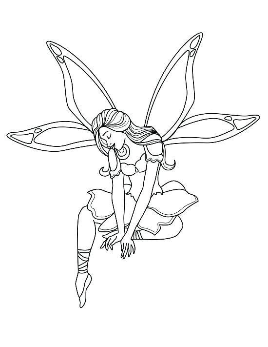 550x711 Fairies Coloring Pages Printable Tooth Fairy Coloring Pages Me
