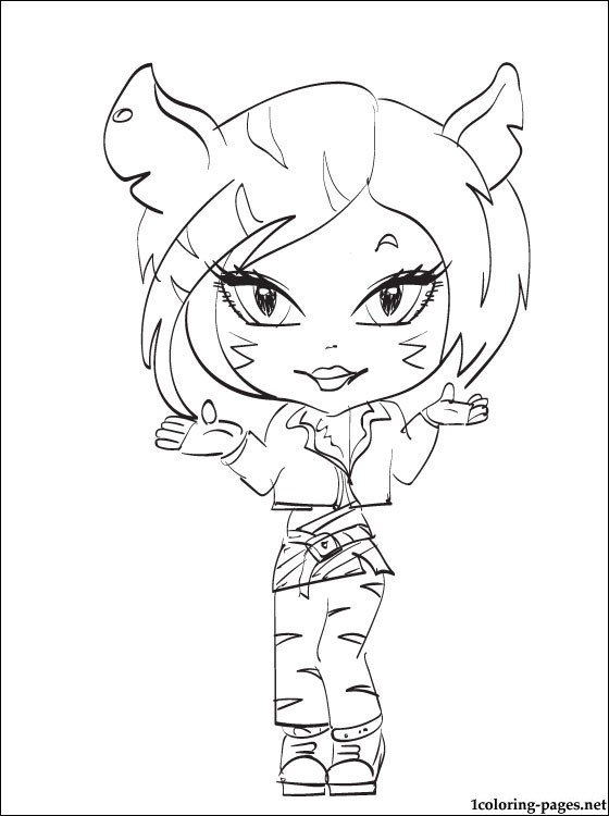 560x750 Toralei Stripe Monster High Coloring Page Coloring Pages