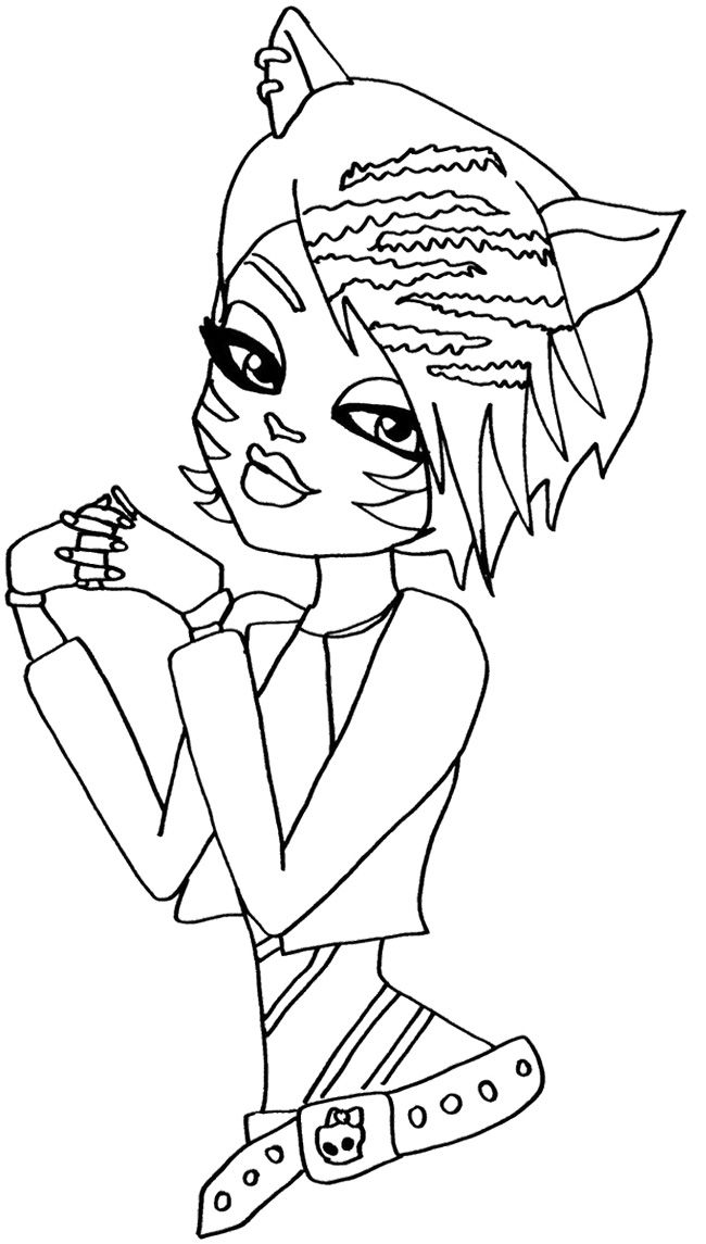 650x1145 Toralei Stripe Coloring Pages