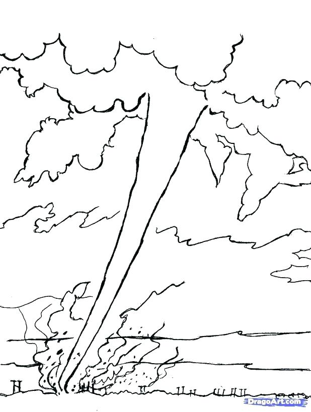 618x819 Wizard Of Oz Tornado Coloring Pages Kids Coloring Entrancing