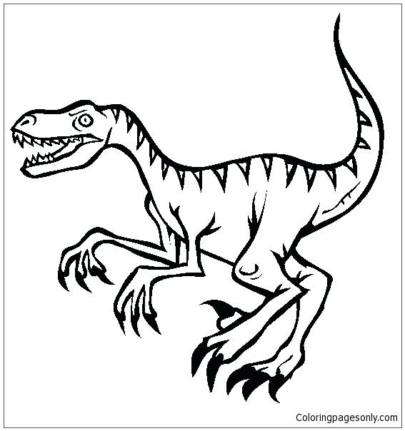 567x604 Toronto Raptors Logo Coloring Pages Raptor Dinosaur Page Free