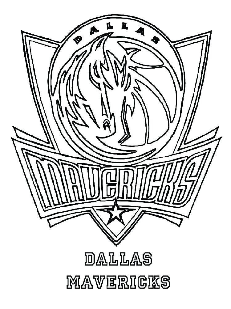 750x1000 Nba Logos Coloring Pages
