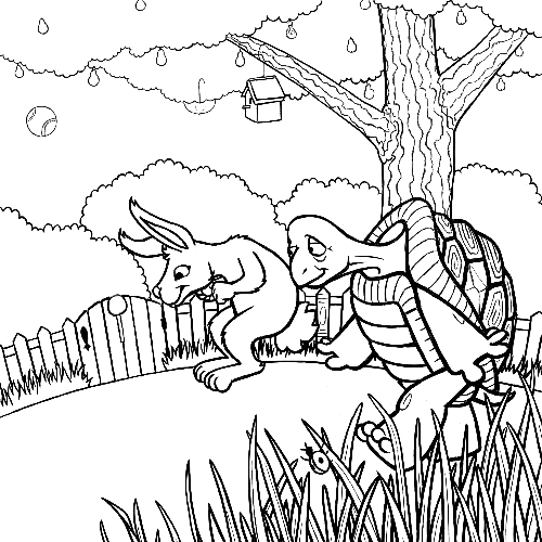 500x500 The Tortoise And The Hare Work In Progress Finished Lines