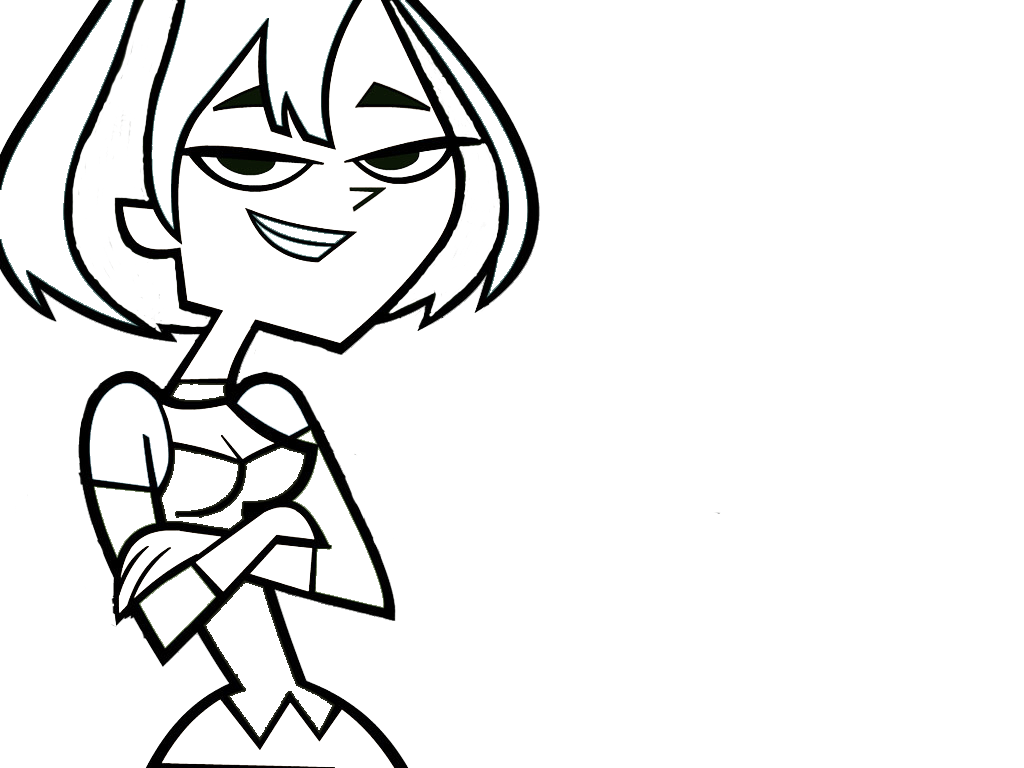 1024x768 Total Drama Coloring Pages
