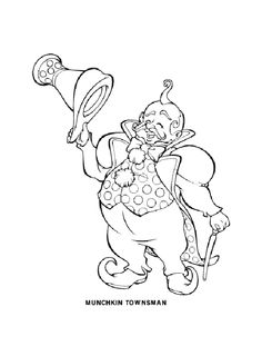 236x320 Wizard Of Oz Coloring Pages