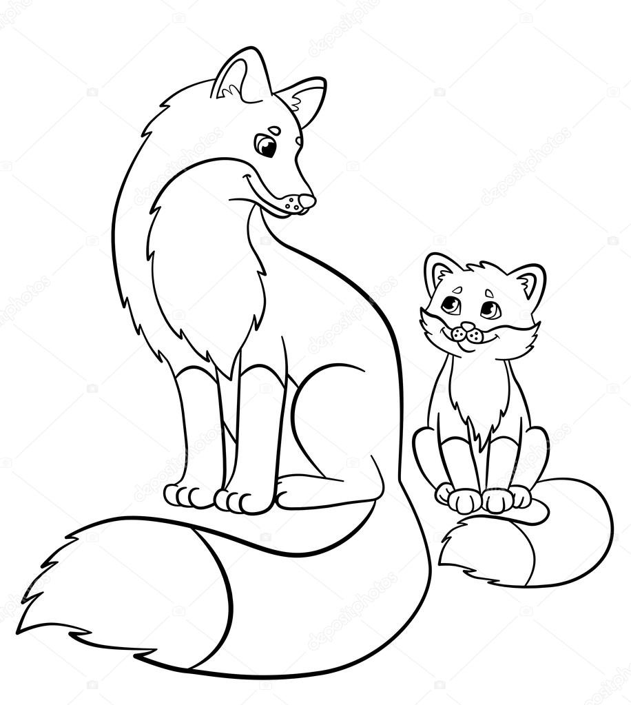 916x1023 Fresh Baby Fox Want To Touch You Coloring Pages Bulk Color