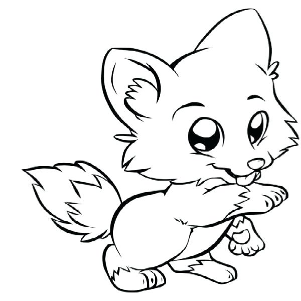 600x600 Baby Fox Coloring Pages Fox Baby Fox Want To Touch You Coloring