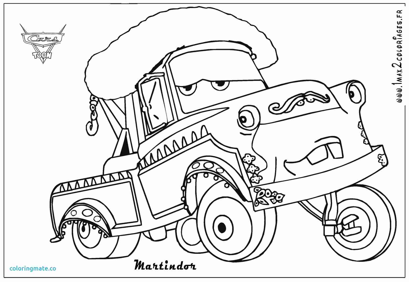 1713x1181 Mater The Tow Truck Coloring Page Birthdays Incredible