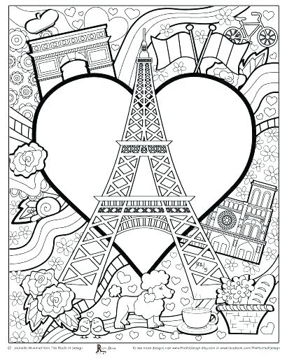 410x512 Printable Tower Coloring Pages For Kids Tower Coloring Page