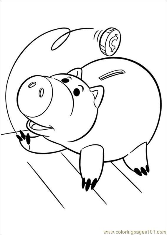 567x794 Toy Story Coloring Sheets
