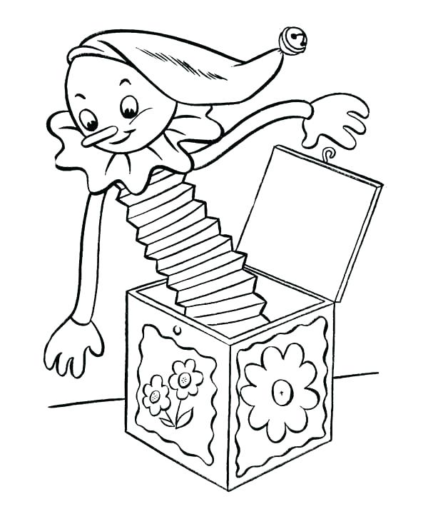 600x734 Box Coloring Page Download Large Image Crayon Box Coloring Pages