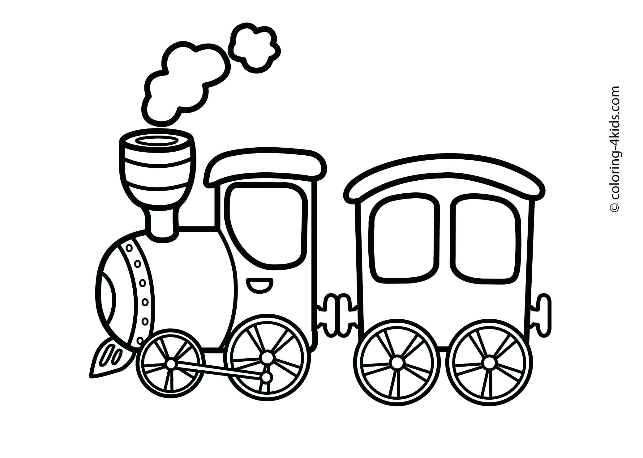 2079x1483 Latest Train Car Coloring Pages To Print Toy That Was Speeding