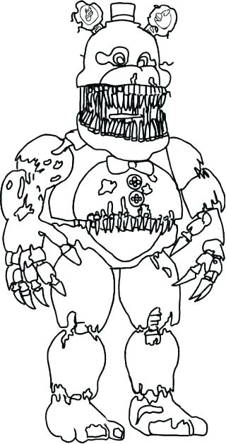 320x628 Freddy Coloring Pages Five Nights At Singer Music Coloring Pages