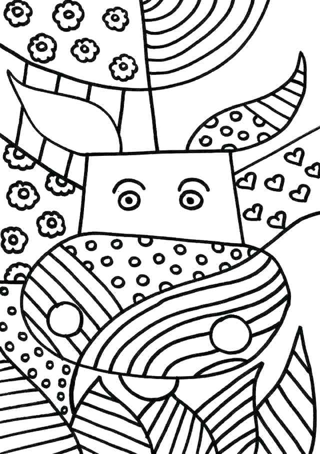 640x909 Fancy Store Coloring Page Images