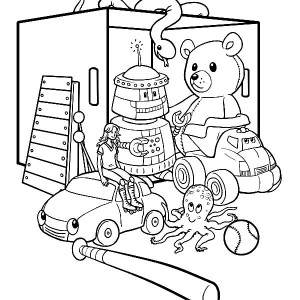 300x300 Toys Store Coloring Pages Best Place To Color