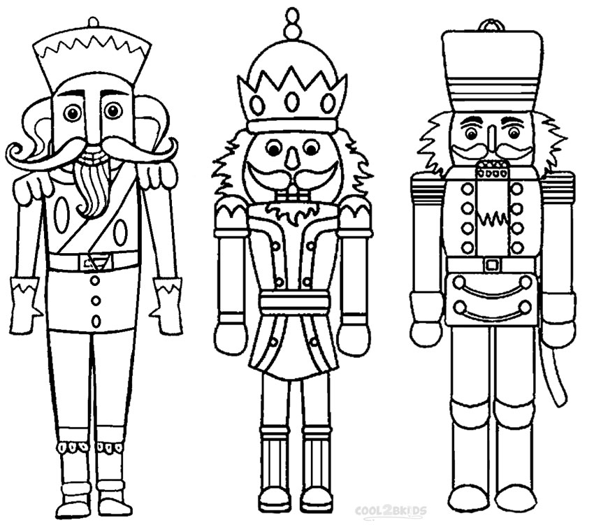850x751 Printable Nutcracker Coloring Pages For Kids