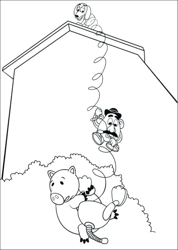 600x841 Stunning Potato Coloring Pages Toy Story Coloring Pages Potato