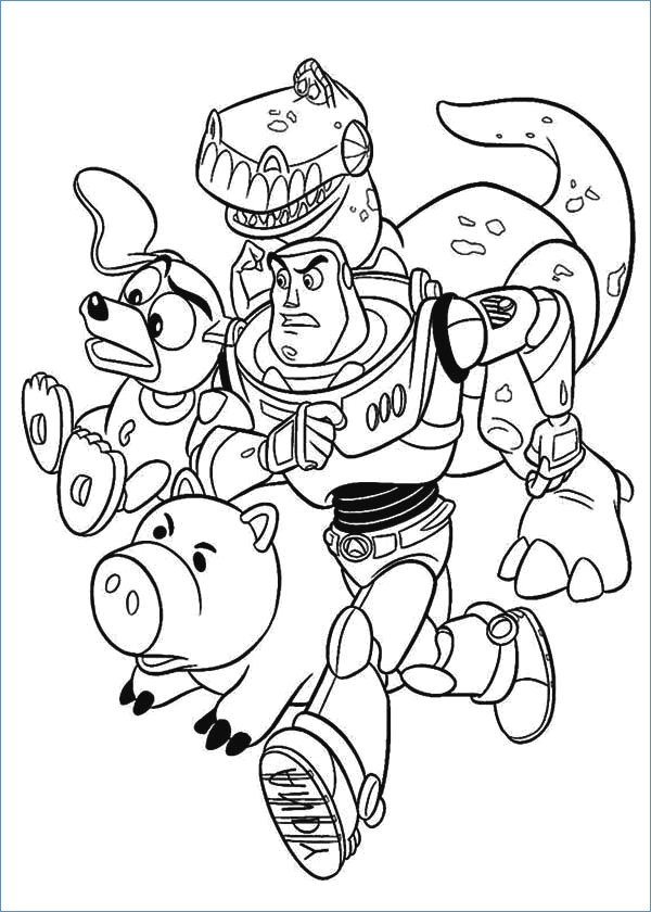 Toy Story 3 Coloring Pages at GetDrawings | Free download