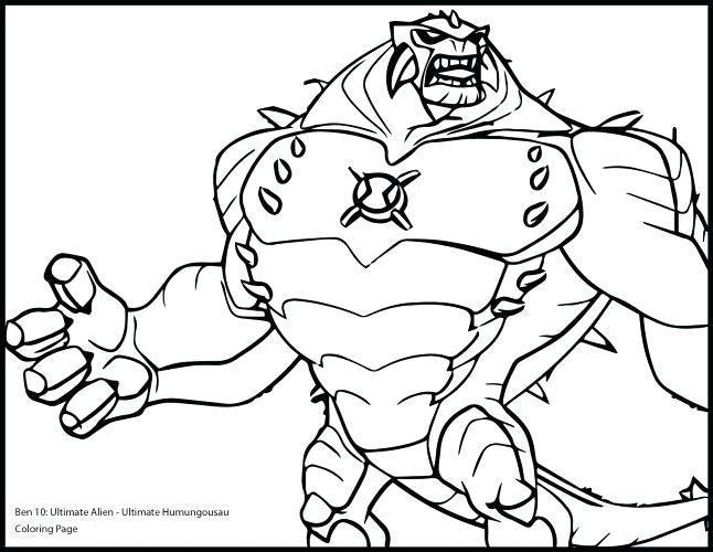 646x500 Colouring Pages Of Ben Alien Force Toy Story Aliens Coloring