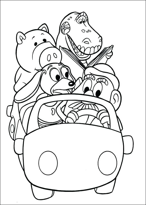 567x794 Toy Story Aliens Coloring Pages Free Printable Coloring Toy Story