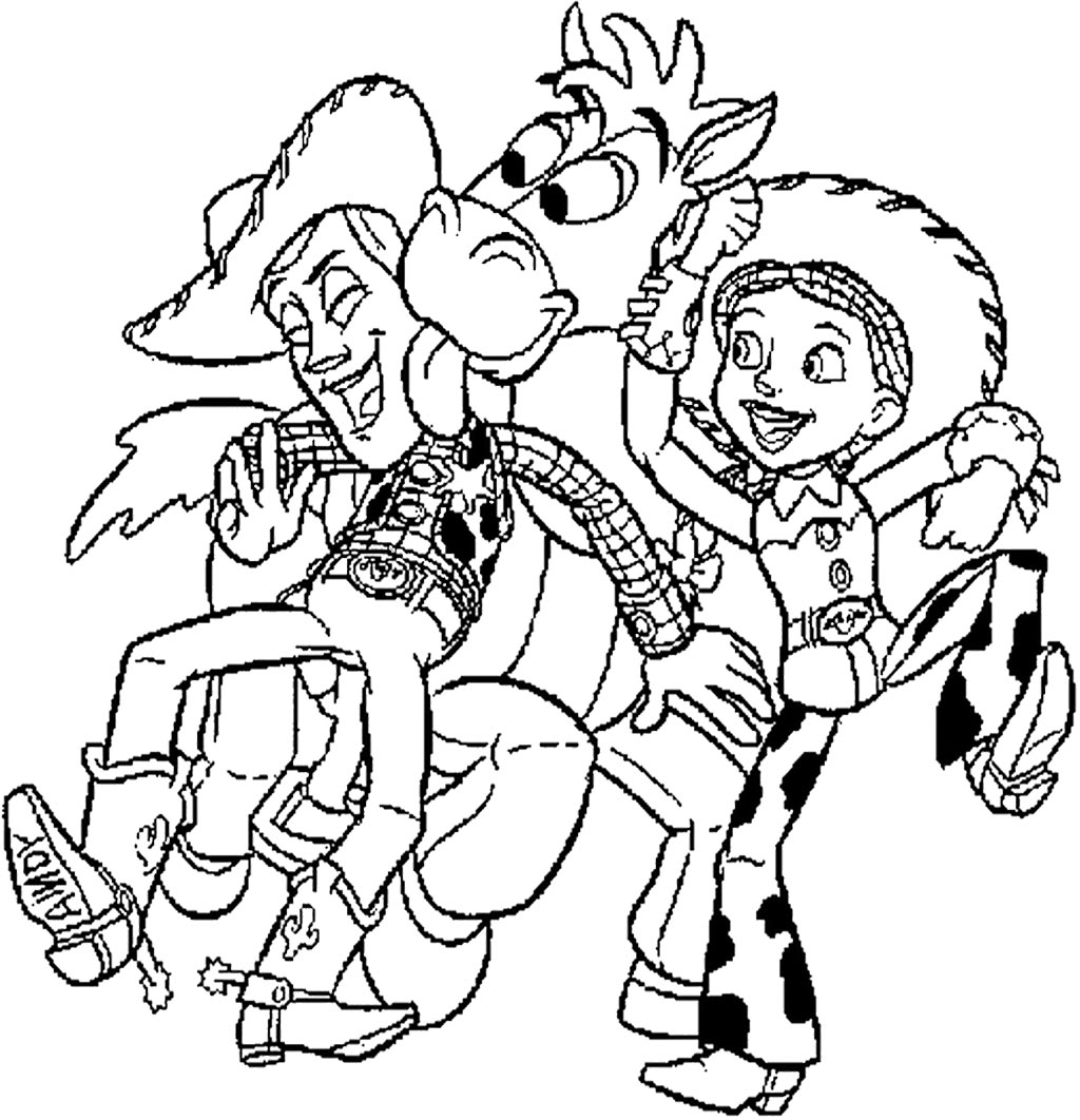 1024x1062 Toy Story Characters Coloring Pages With Page