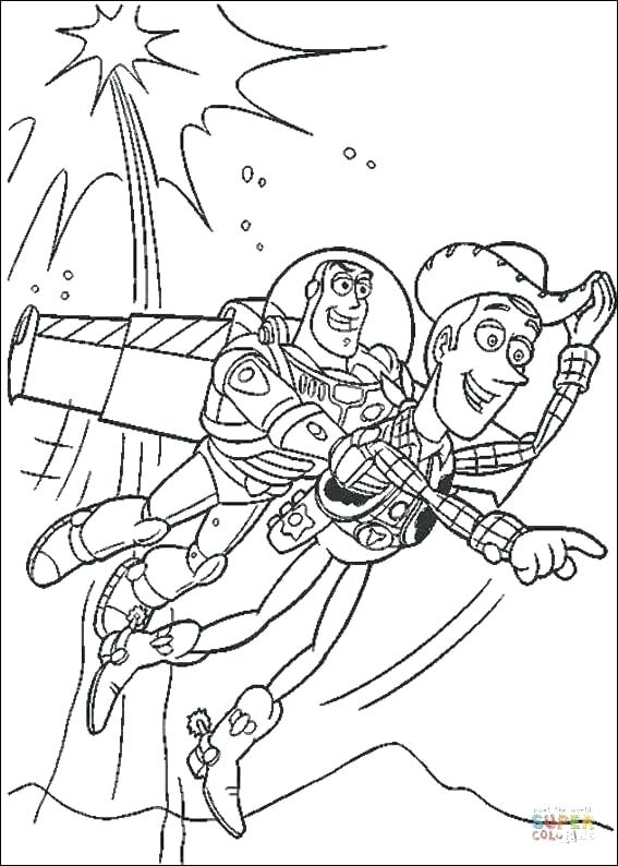 567x794 Buzz Coloring Pages Toy Story Coloring Pages Buzz Bugs Bunny