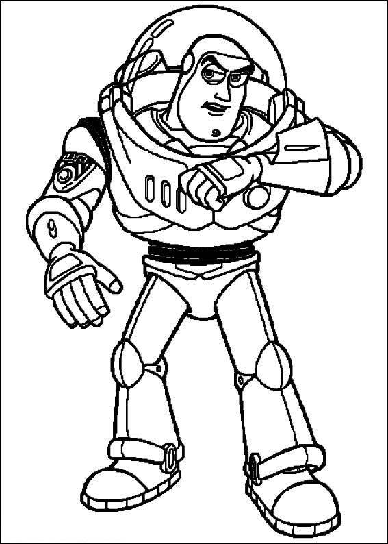 567x794 Toy Story Christmas Coloring Pages