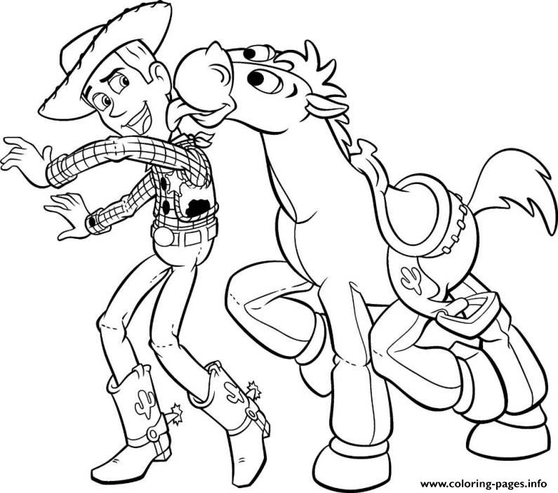 795x702 Toy Story Woody Coloring Page For Remodel