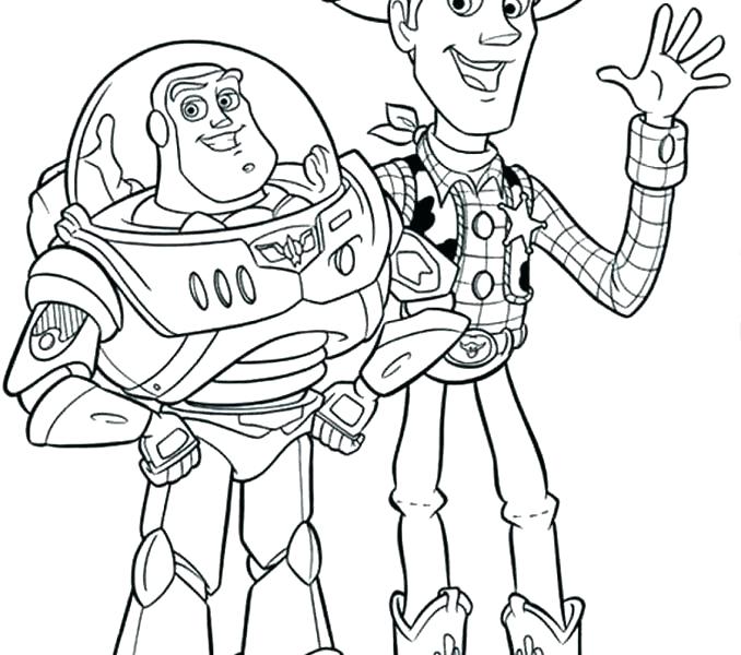 Toy Story Coloring Pages at GetDrawings | Free download