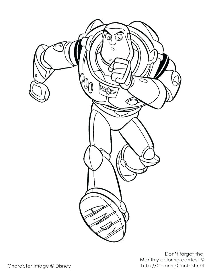 736x952 Buzz Lightyear Coloring Page Coloring Pages Toy Story Coloring