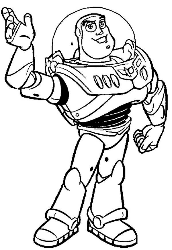 600x874 Buzz Lightyear Is Ready To Save The Universe In Toy Story Coloring