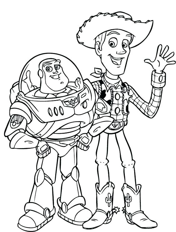 564x744 Woody Toy Story Coloring Pages Woody Toy Story Coloring Page Toy