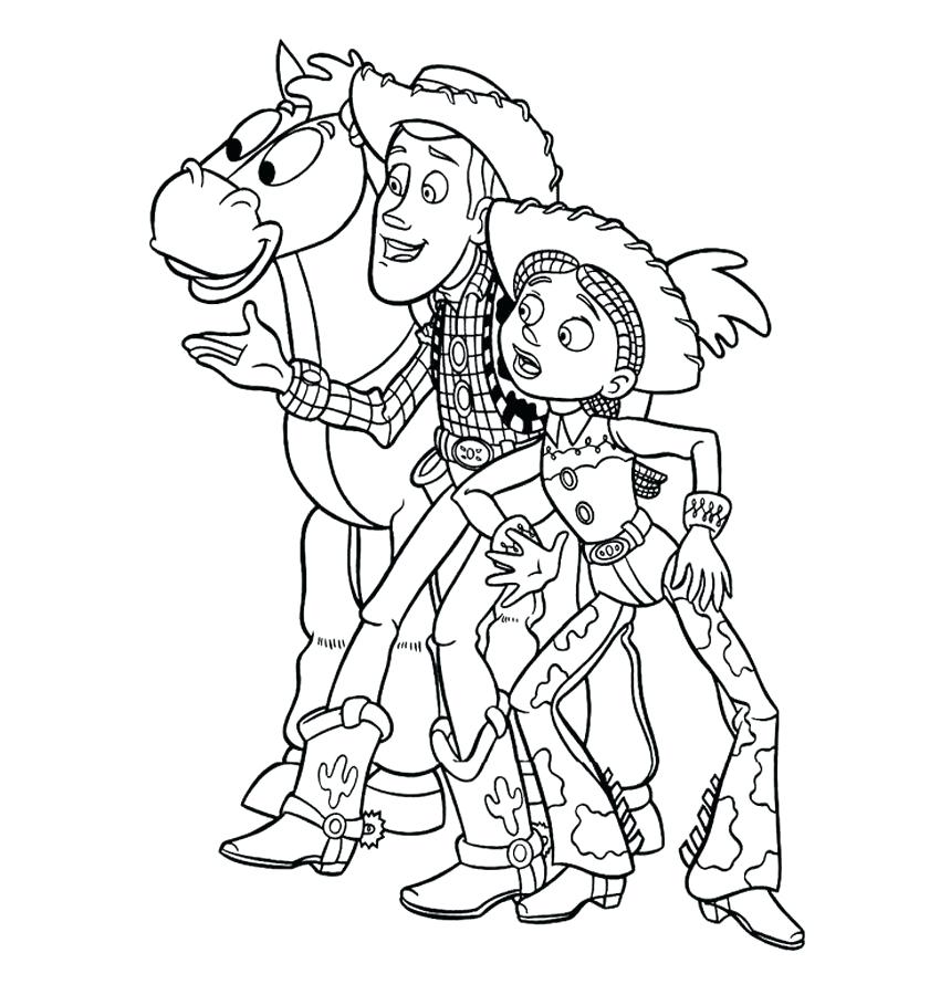 Toy Story Coloring Pages Buzz And Woody at GetDrawings | Free download