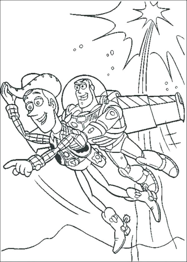 600x841 Toy Story Coloring Page Woody Coloring Pages Toy Story Buzz