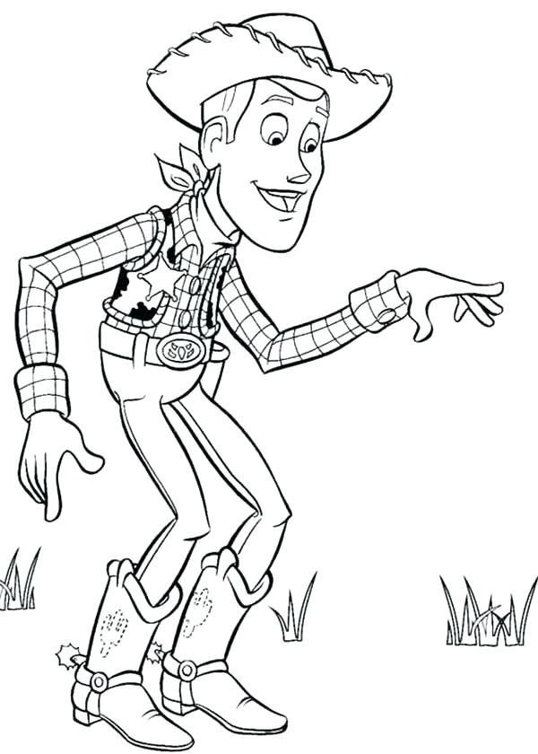600x840 Woody Coloring Page Woody Woodpecker Coloring Pages Free Toy Story