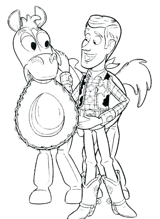 538x736 Toy Story Coloring Pages Printable