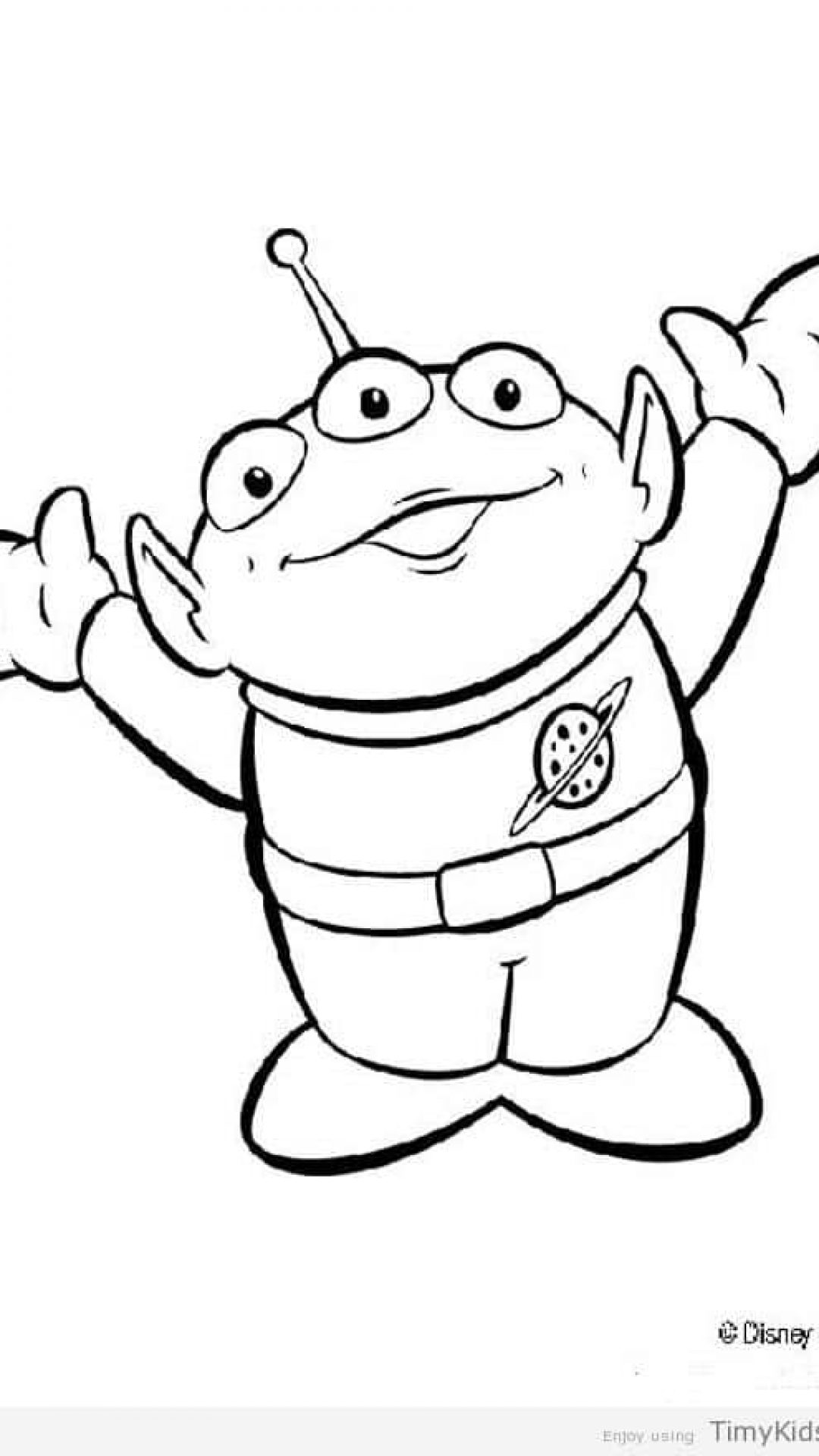 1080x1920 Toy Story Coloring Pages Timykids